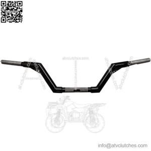 V-Line 1-1/4" Black Standard Handlebar for 1986-20 Harley Dyna Softail XL (For: Harley-Davidson)
