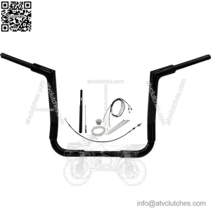 EZ Install 14" Flat Top Handlebar Kit 2021-2022 Harley Touring CVO