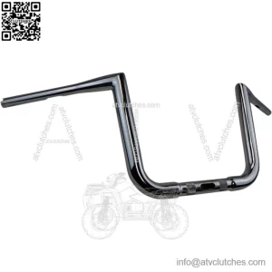 Chrome 10" Ape Hanger Handlebars 15-20 Harley Road Glide FLTRX