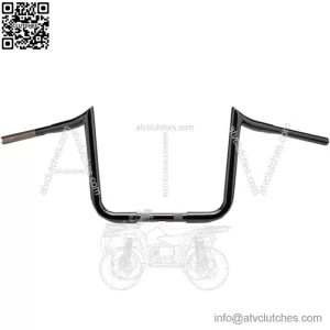 Matte Black 13" Prime Ape 1-1/4" Motorcycle Handlebars Harley Bagger