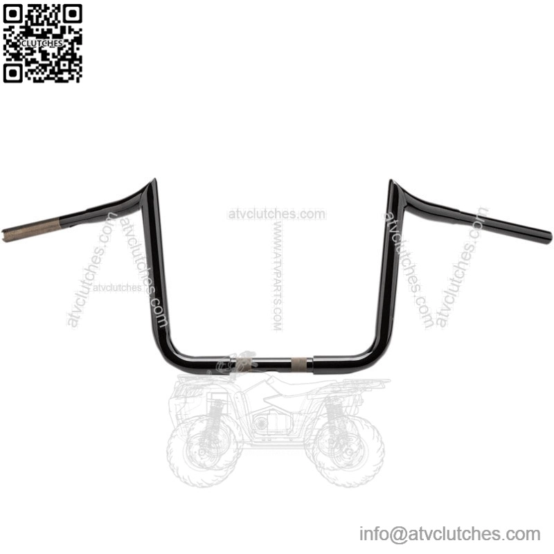 Matte Black 13" Prime Ape 1-1/4" Motorcycle Handlebars Harley Bagger