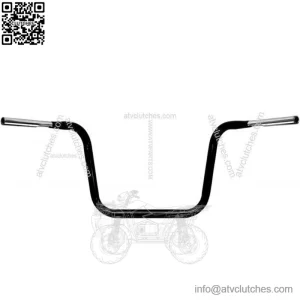 Flat Black 14" Hefty Prime Ape Handlebar 2015-2020 Harley FLTRXS