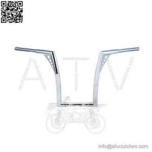 16" Rise Chrome Hangers Handlebars For Harley Softail Dyna Sportster XL