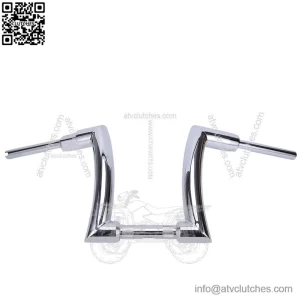 Chrome (12") Hanger Bars Handlebars For Harley Dyna FLST FXST Sportster XL