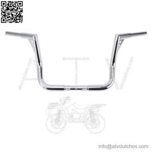 12" Rise Hanger HandleBar For Harley Touring Dressers FLHTC FLHT 82-21