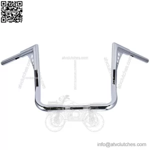14" Rise Chrome Handlebars For Harley Touring Electra Glide 1982-2021