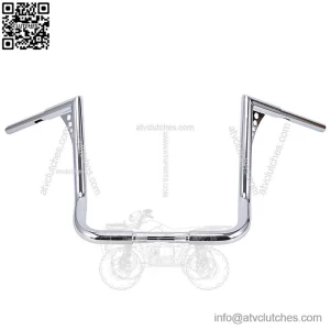 16" Rise Chrome Handlebars For Harley Touring Electra Glide 1982-2021