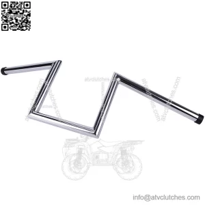 #28"Rise Chrome Handlebar For Harley Chopper Bobber