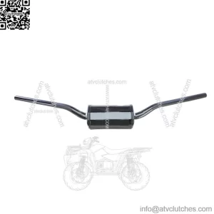 Handlebar 1-1/8" - Black H685CFB "School Boy" Bend