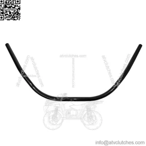 Black Beach Bar Bend 1in. Handlebar 0601-1229