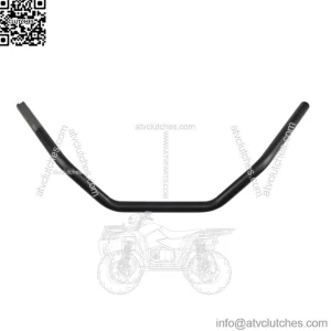 Flat Black Flat Track Bend 1in. Handlebar 0601-4174