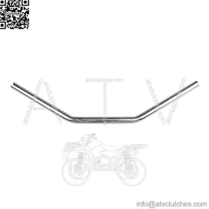 1in. Handlebar Chrome Dragster Wide Bend