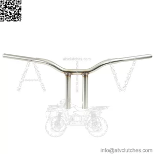 Welded Straight-Riser Handlebar 10" LA-7337-10SS