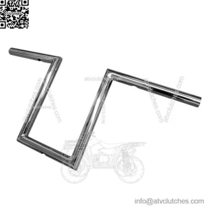 1" Old School Narow Handlebars 10" Chrome LA-7380-10