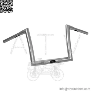 1 1/4" Handlebars 10" Chrome 0601-3982