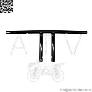 1" Old School EZ Rider Handlebars 10" Black LA-7382-10B