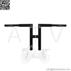 1 1/4in. Miter-T Handlebar Black LA-7386-12B