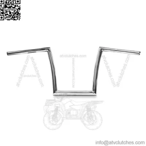 1 1/4" Strip Handlebars 12" Chrome 0601-2725