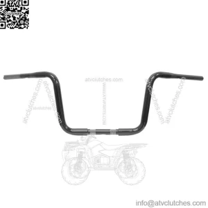 1 1/4in. Handlebar 10in. Ape Black LA-7310-10B