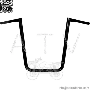 1 1/4in. Big Twin Peaks Handlebar LA-7360-19B