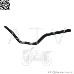 1in. Handlebar XLS-Style Drag Bar - Black 300800