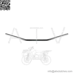 1in. Handlebar Drag Bar - Narrow Center 18 Degree - Chrome 650-08441