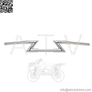 Z-Bar Style 1 1/4in. Handlebar Outlaw Z - Chrome LA-7310-00