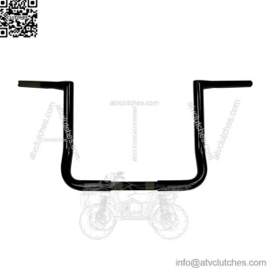 1 1/4in. Twin Peaks Touring Handlebar Black Powdercoat LA-7361-12B
