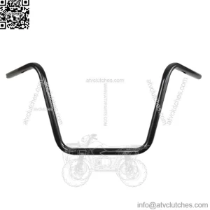 1in. Handlebar Black Buckhorn High Bend