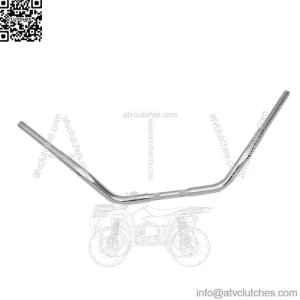 1 1/4" Big Johnson FL Handlebars Chrome LA-7303-02