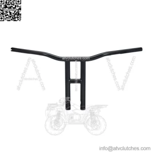 1" Throttle-By-Wire Handlebars Black 6244-2015