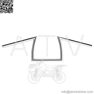1" Handlebars Chrome HB-KXN-01-CP