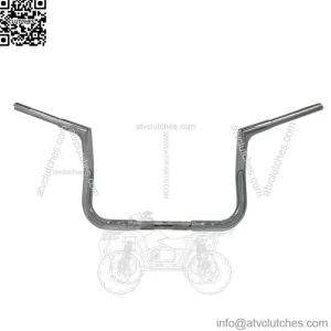Inc. 1-1/4" Flat Top Handlebar Chrome 705010