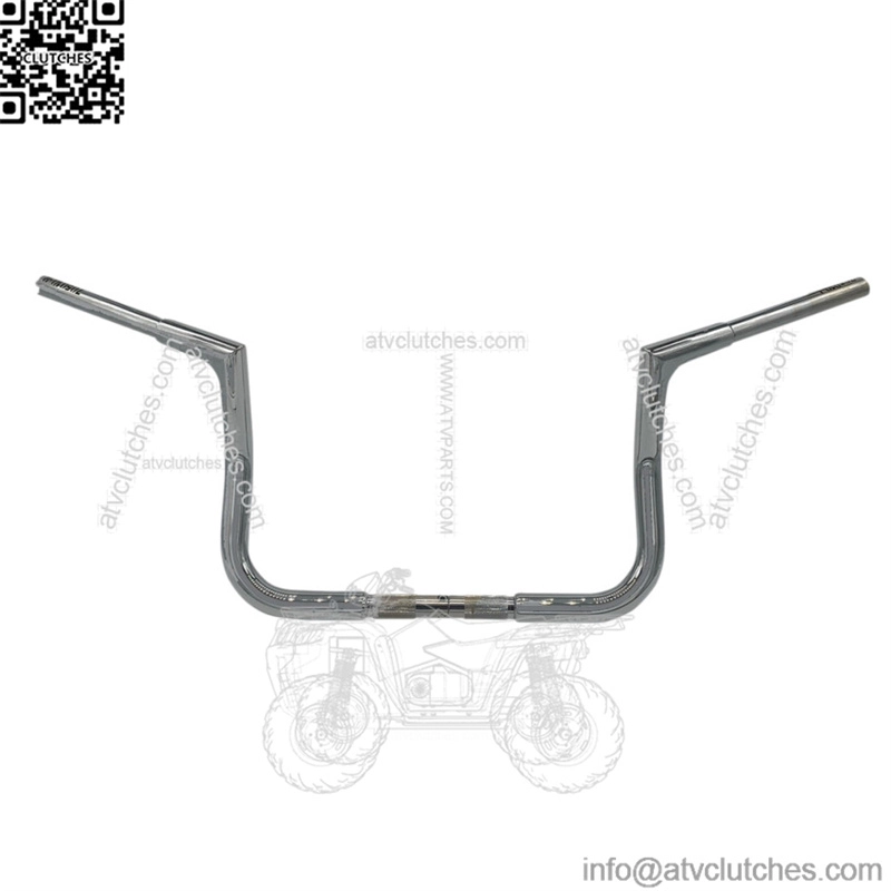 Inc. 1-1/4" Flat Top Handlebar Chrome 705010