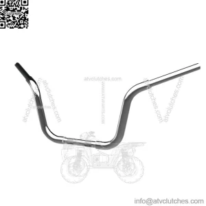 1 1/4in. Heritage Handlebar Chrome 300330