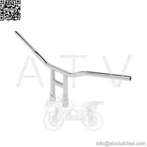 1" Handlebars Slotted Chrome 6220-1056