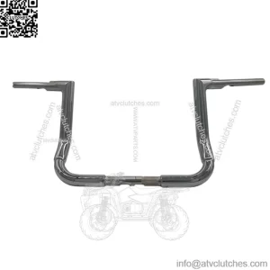 Inc. 1-1/2" EZ Install Flat Top Handlebar 12" Chrome 605012