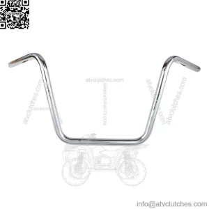 1in. Handlebar Chrome Buckhorn High Bend