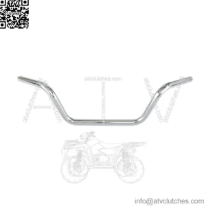 1in. Handlebar Chrome Buckhorn Low Bend