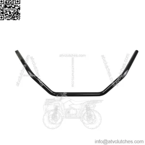 1in. Handlebar Flat Black Bagger Bend