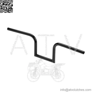 1" Handlebars slotted Black 6003-2016
