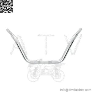 Wild 1 1 1/4in. Chubby Handlebar Road Glide Bar - Chrome WO517