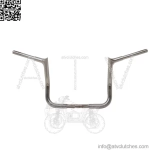 Inc. 1 1/4" EZ Install Pointed Top Handlebar Kits 10" Chrome 909110