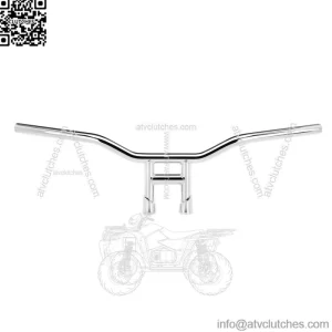 1" Handlebars Slotted Chrome 6218-1056