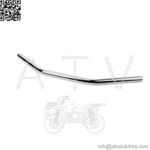 1in. Handlebar Drag Bar - 27 Degree Bend - Chrome 650-08411