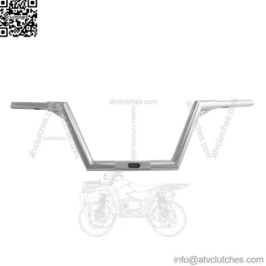 1 1/4" V-Line Handlebars 2+ Chrome TM-2020CH