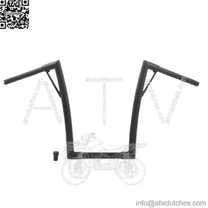 Louie Handlebar 16" Textured Black B12-7008TB