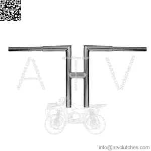 1 1/4in. Miter-T Handlebar Chrome LA-7386-12