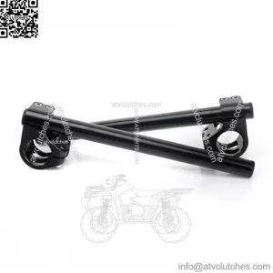 Hard Anodized 37mm Motorcycle Clip On Bars