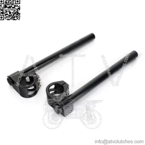 CNC Machined Aluminum 35mm Clip On Handlebars